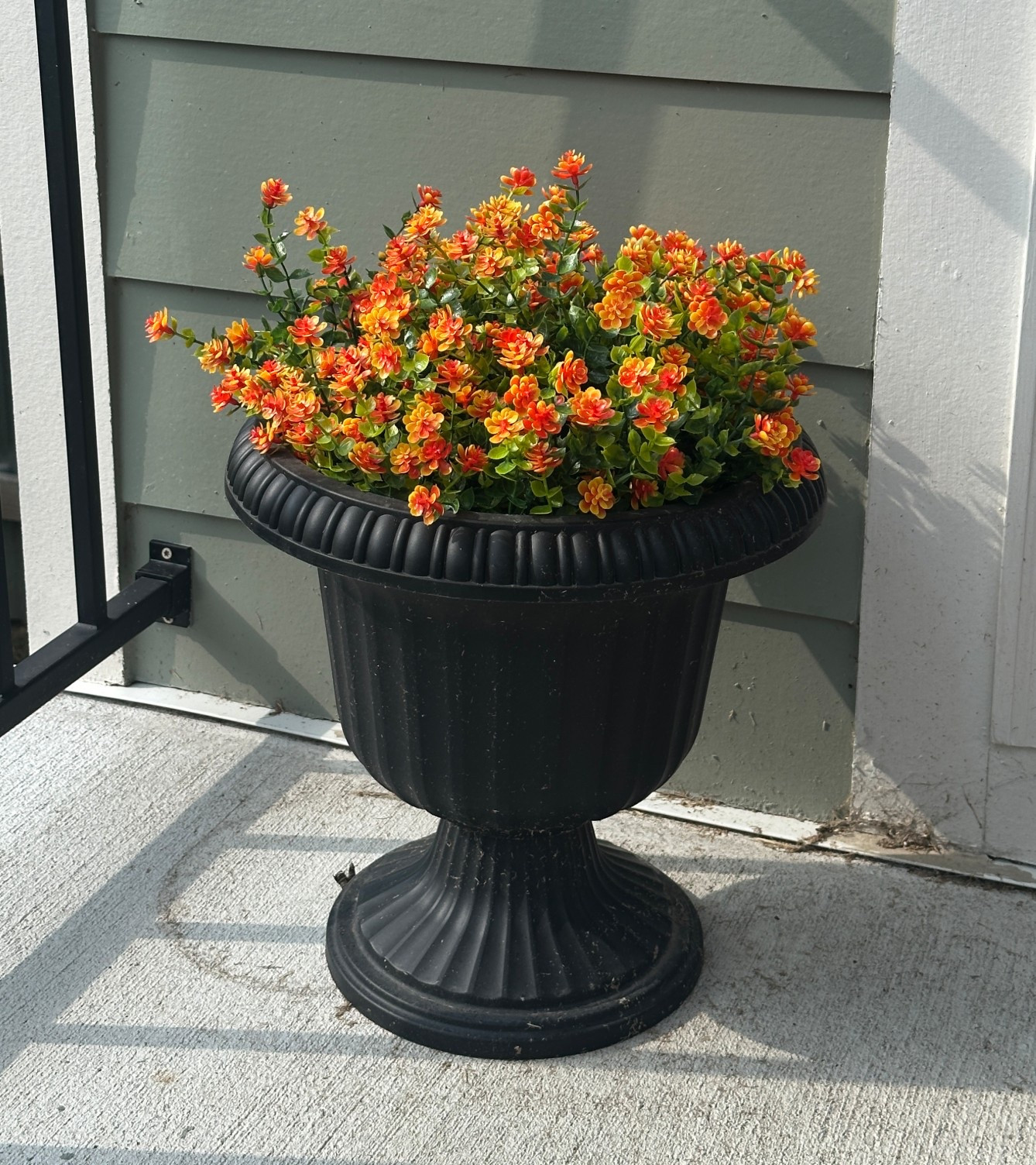 Faux mums fall Halloween front porch decor outdoor decor 

#LTKHome #LTKSeasonal