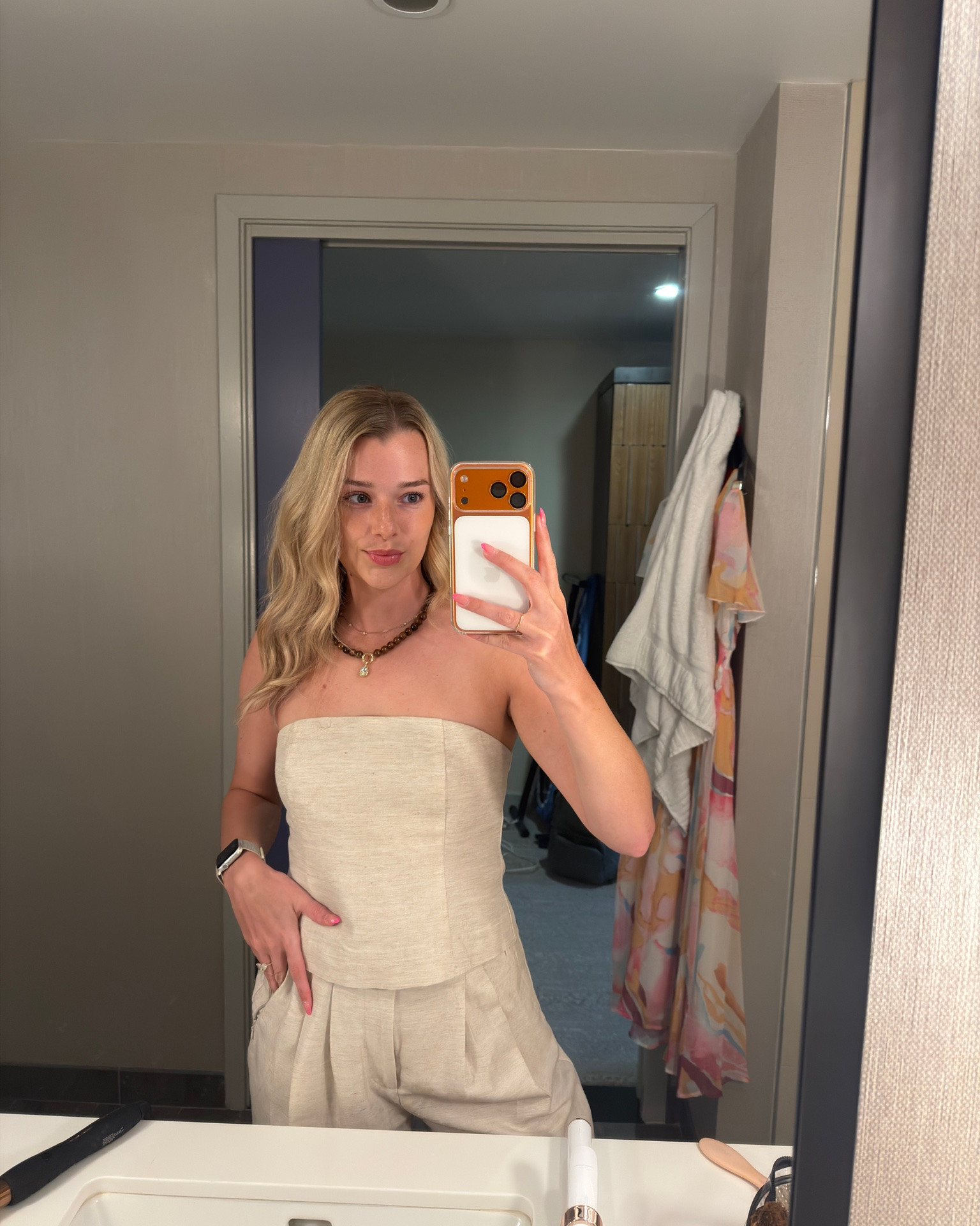 Summer linen outfit - perfect summer outfit for drinks with friends. 

Linen pants also work great for professional attire, work or elevating another outfit. 

Linen set on sale.

#LTKWorkwear #LTKSeasonal #LTKSaleAlert