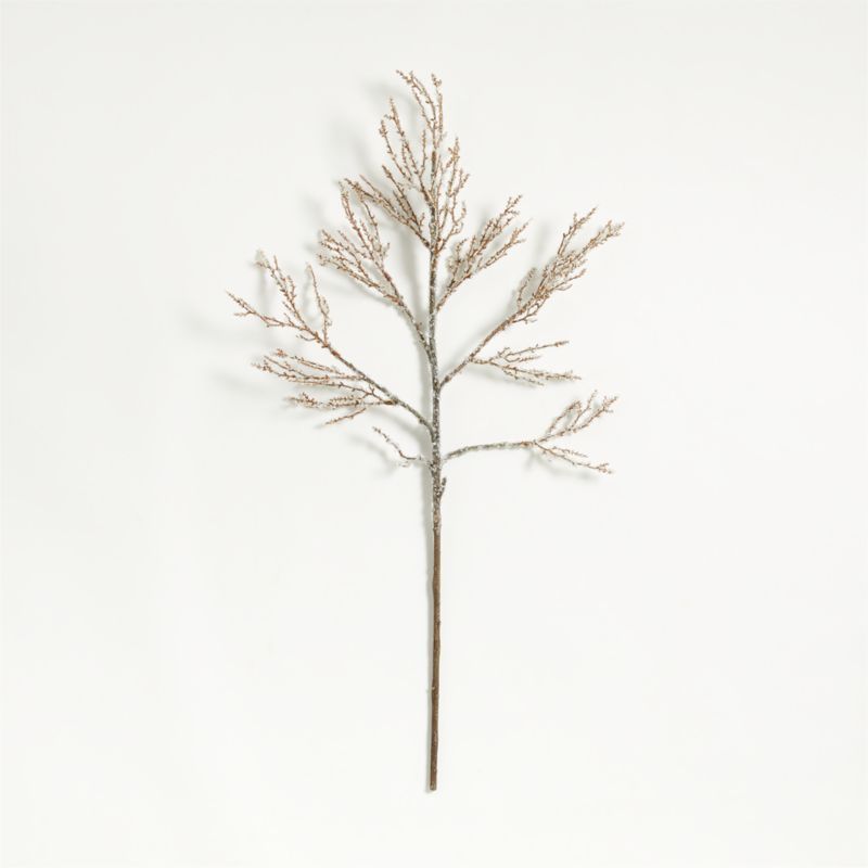Faux Crystalized Branch 3.5' + Reviews | Crate & Barrel | Crate & Barrel