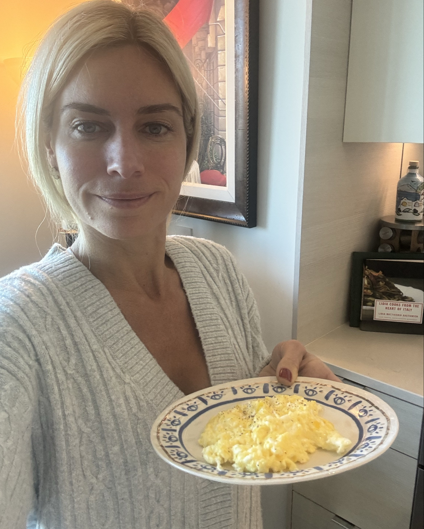 My favorite way to make scrambled eggs with a cottage cheese protein boost. 

I use Erewhon brand organic eggs which I do find to be the best for cooking this way. I use 3 eggs and a 1/4 cup of Good Culture cottage cheese for an extra 7 grams of protein, plus 18 grams in the eggs 🥚 

My Le Creuset cast iron pans are my go-to for cooking these. I use grass fed butter for the pan. If you can find these on sale, they are worth the investment. 
Bloomingdale’s usually includes them on promotions. 🍳


#LTKmorningroutine #LTKfoodie #LTKHome