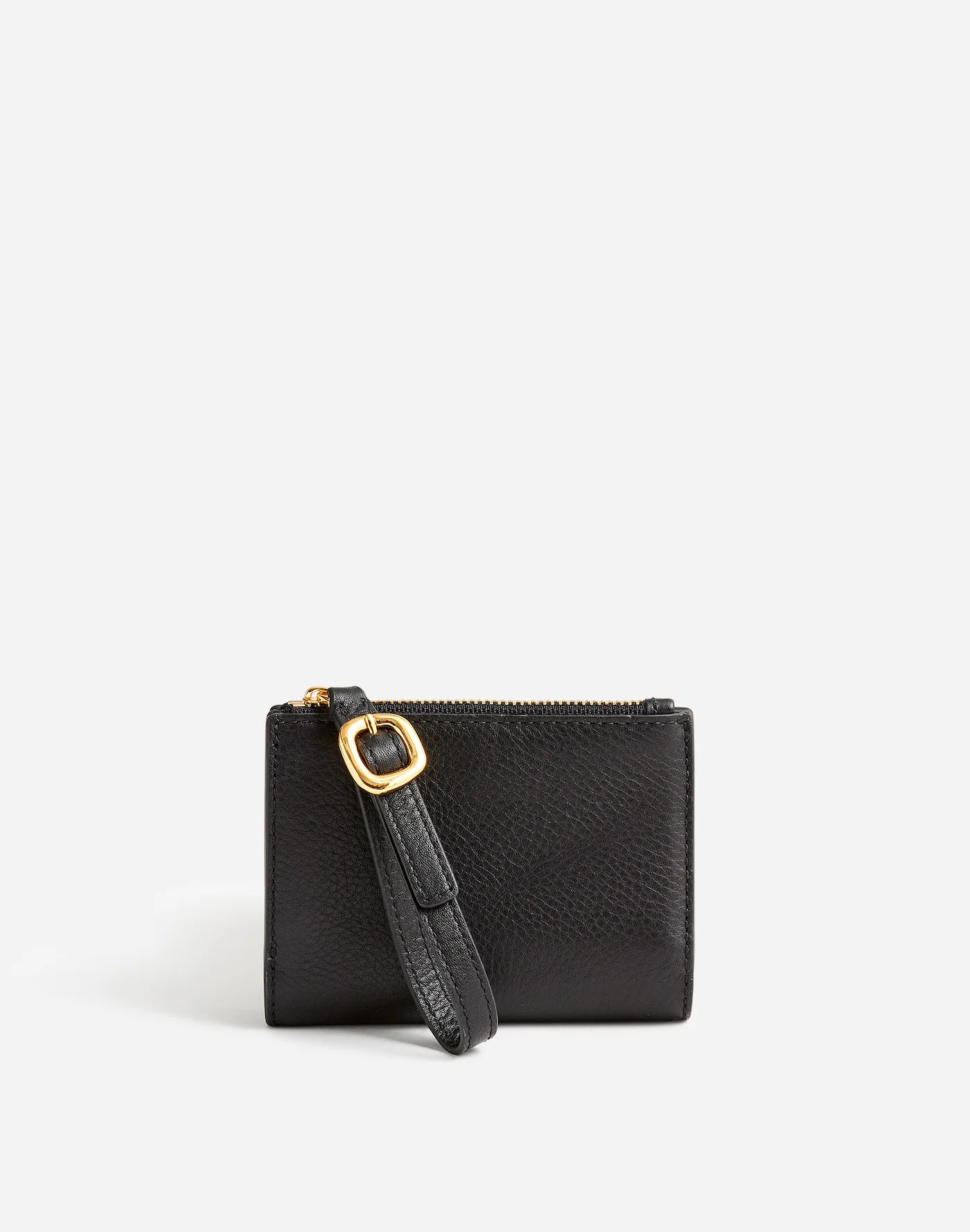 Leather Bifold Wallet Wristlet | Madewell