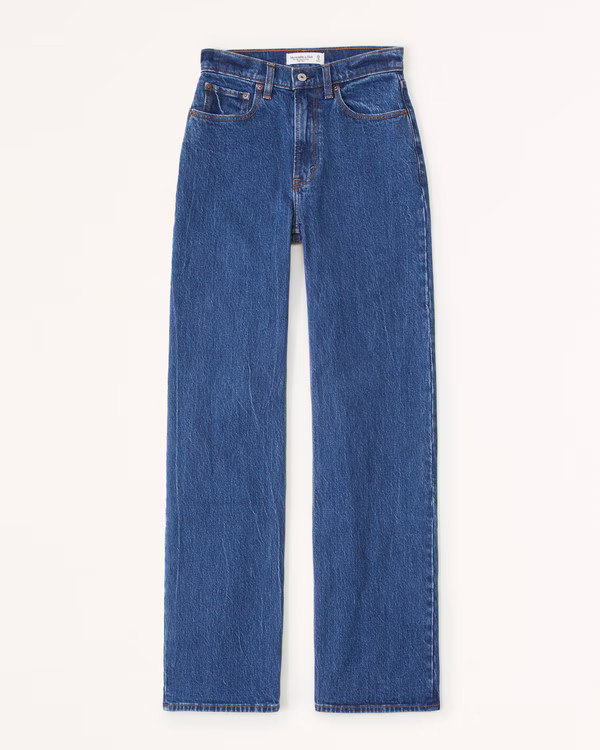High Rise 90s Relaxed Jean | Abercrombie & Fitch (US)