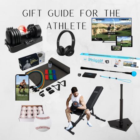 Gift guide for the athlete! Gym gear. Weights. Golf. Baseball. Weight lifting. Christmas gifts. Gifts for guys  

#LTKGiftGuide #LTKSeasonal #LTKHoliday