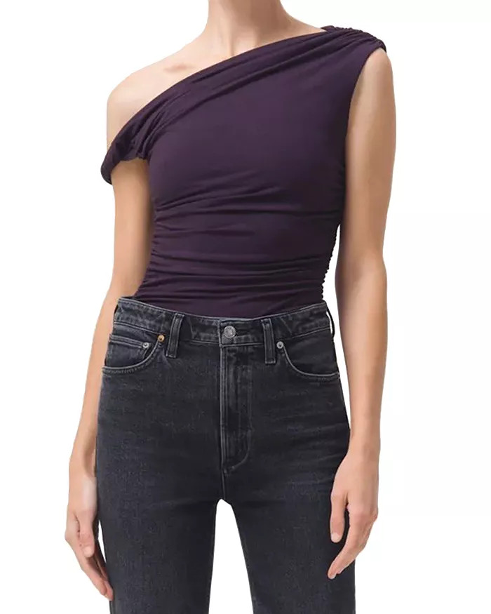 AGOLDE Hilma Twist Sleeve Bodysuit Back to Results -  Women - Bloomingdale's | Bloomingdale's (US)