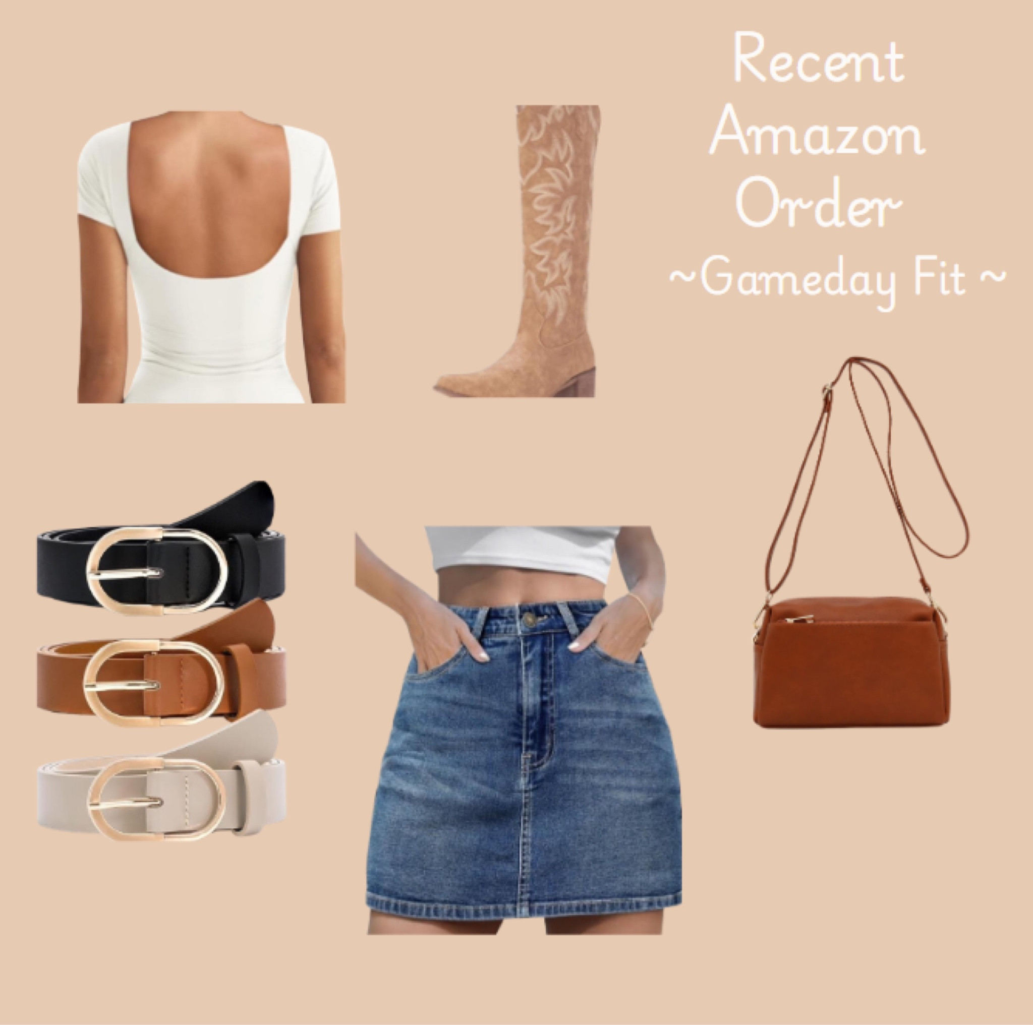 Amazon fashion amazon prime amazon deals womens fashion gameday for football season boots skorts denim skirt belt fall fashion cowgirl boots crossbody purse 

#LTKSeasonal #LTKShoeCrush #LTKStyleTip