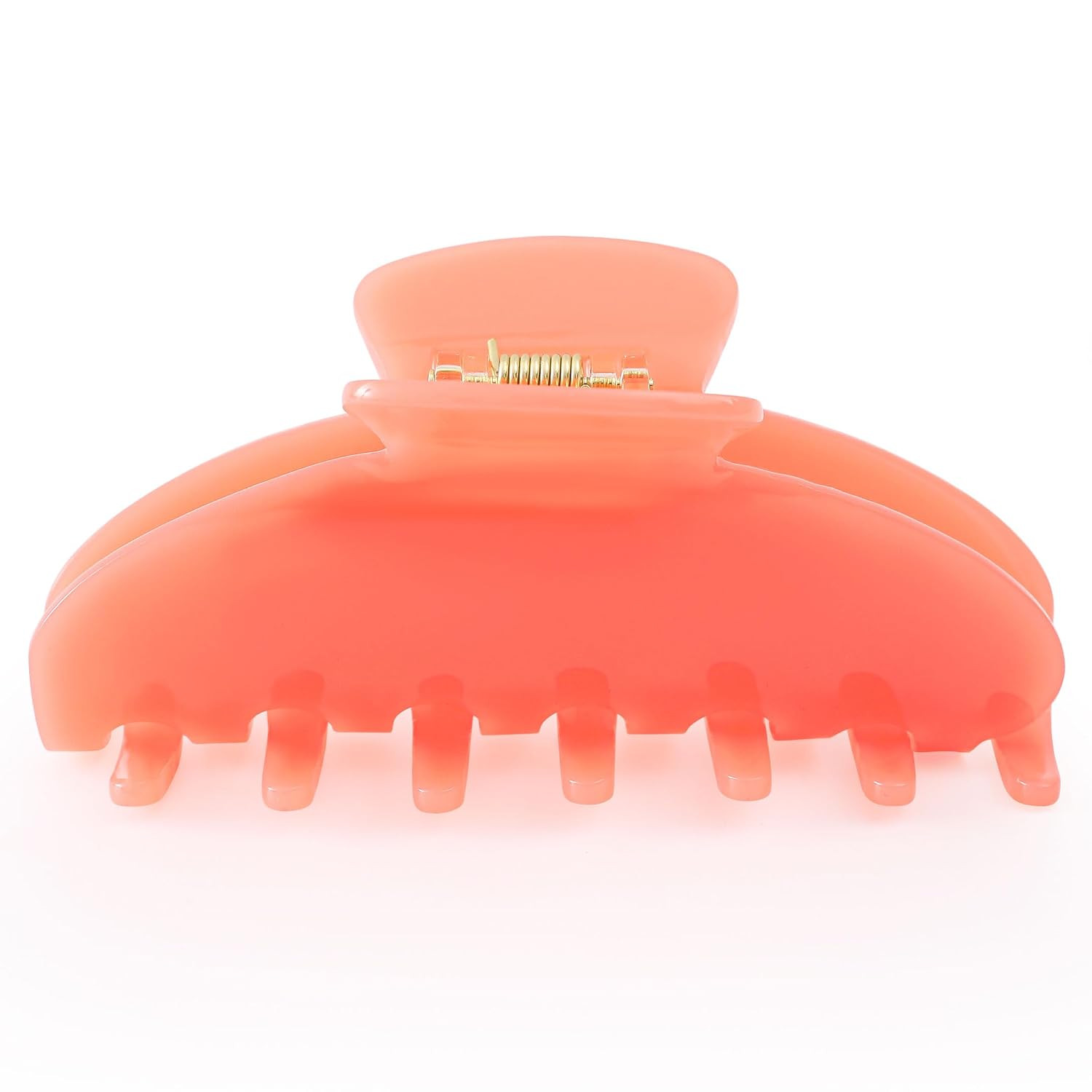 Big Hair Claw Clips for Thick Hair, Nonslip Large Orange Hair Clips Acetate, Celluloid Butterfly ... | Amazon (US)