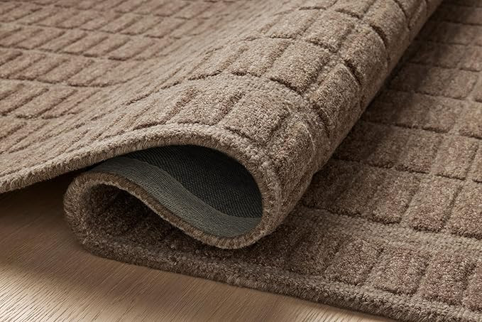 Loloi Chris Loves Julia Bradley Collection BRL-06 Cocoa/Cocoa 7'-9" x 9'-9" Area Rug | Amazon (US)