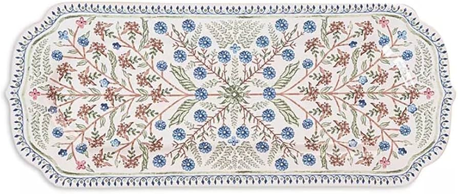 Juliska Villa Seville 15" Chambray Hostess Tray | Amazon (US)