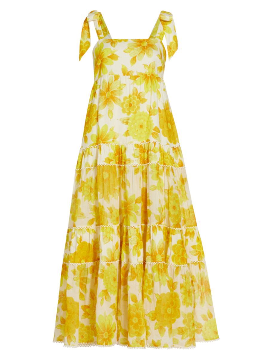 Sonny Floral Linen Sundress | Saks Fifth Avenue