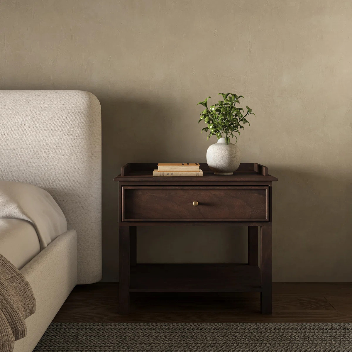 Birch Lane™ Vianna Nightstand Dark Brown | Wayfair | Wayfair North America