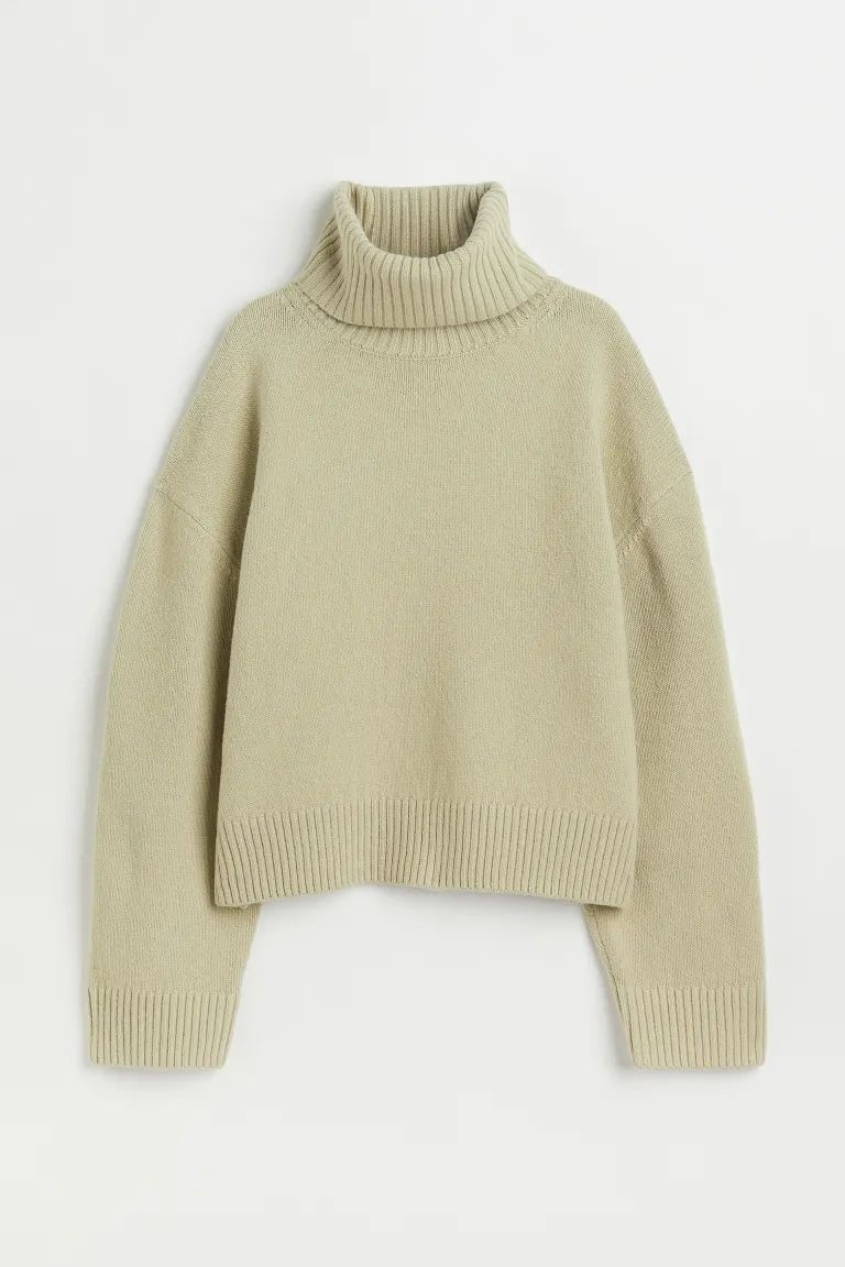 Oversized Turtleneck Sweater | H&M (US)