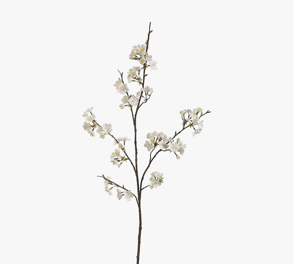Faux Cherry Blossom Branch - Set of 3 | Pottery Barn (US)