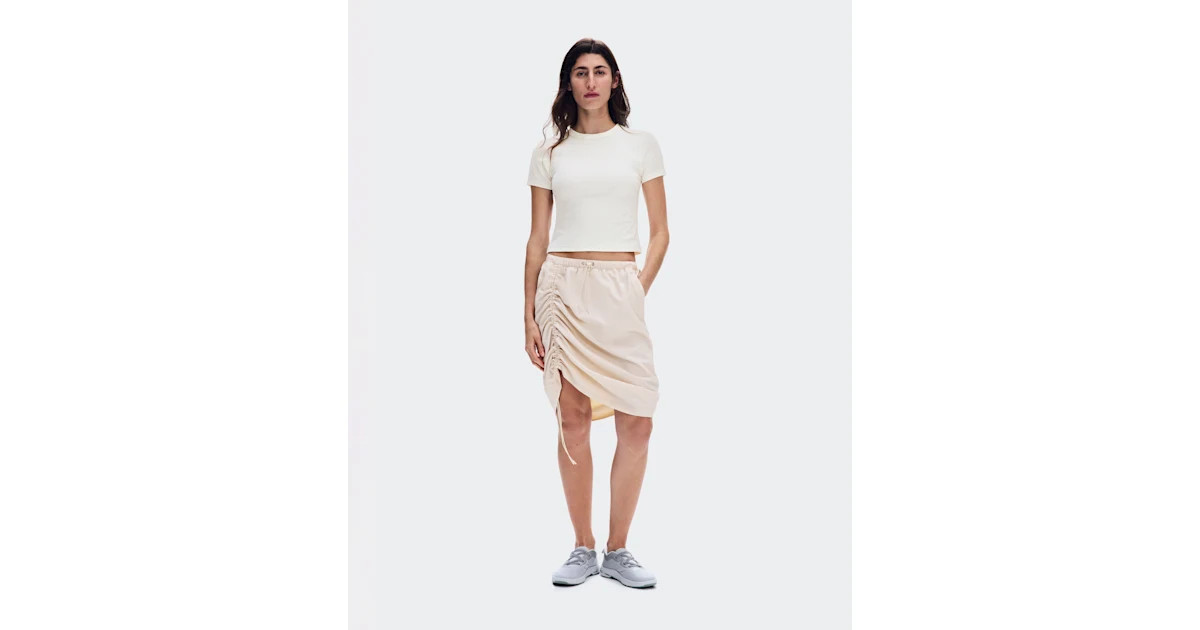 Women's All-Day Ribbed T-Shirt Ivory | On.com (US)