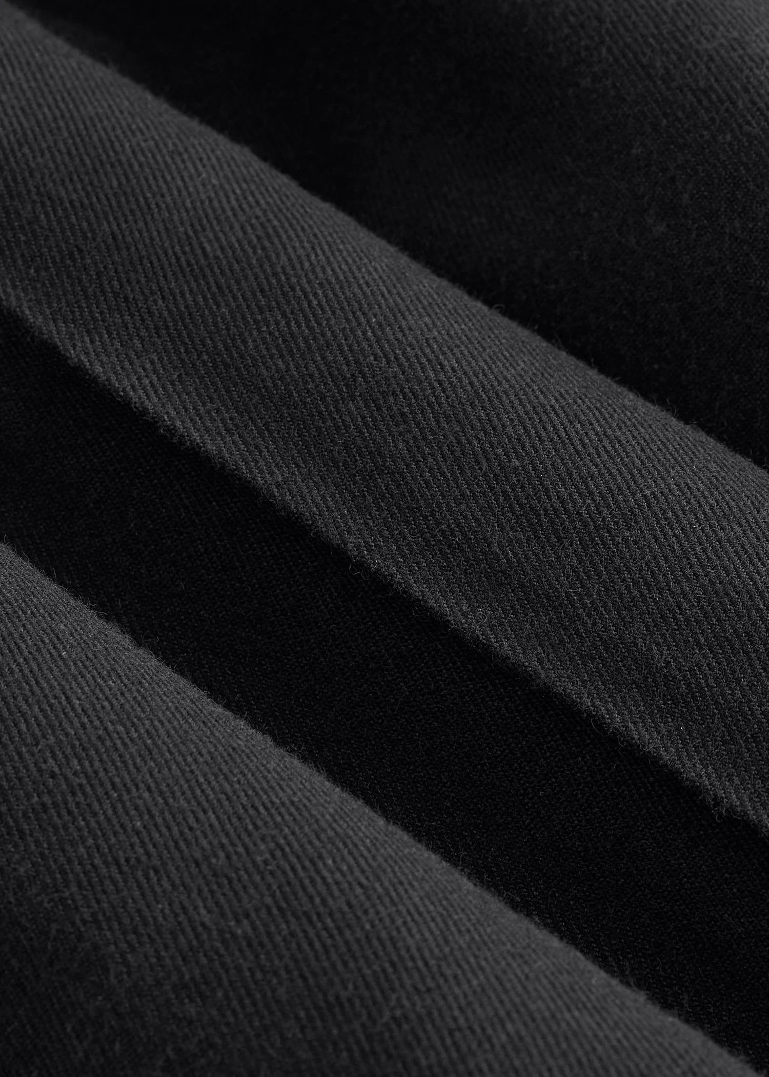 High-Rise Wide-Leg Pleated Dress Pants for Tall Women in Black | American Tall