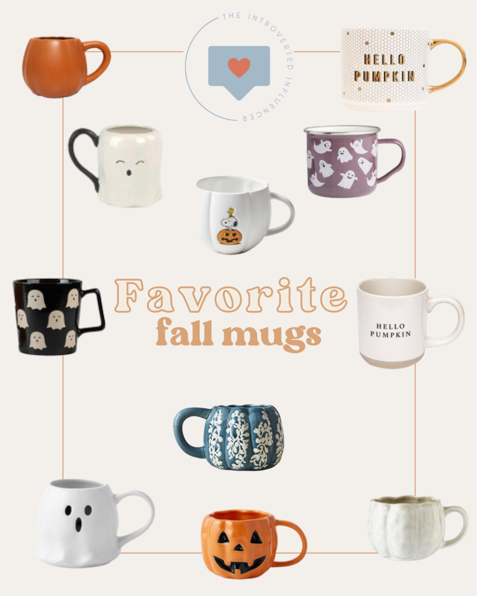 Check out my favorite fall and Halloween mugs!

#LTKSeasonal #LTKHalloween #LTKhome