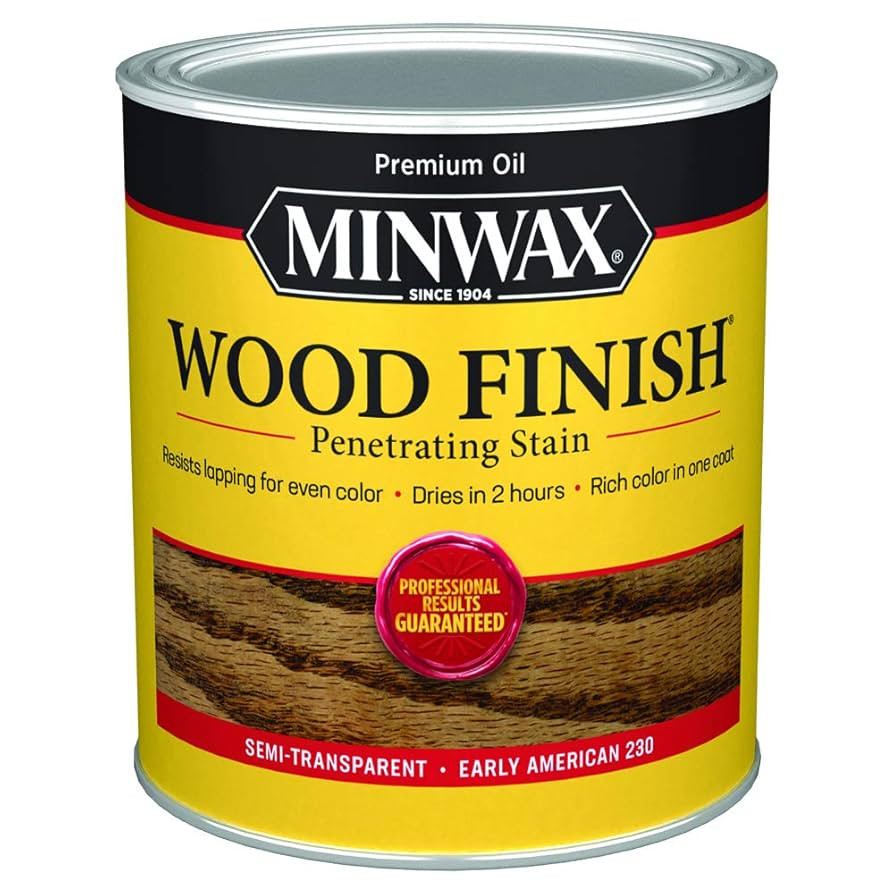 Minwax 70008444 Wood Finish, Early American, 1 Quart | Amazon (US)