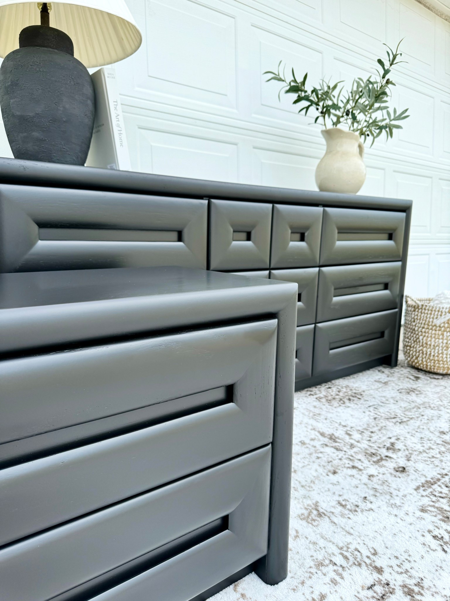 Modern black dresser flip! All my supplies below 

#LTKStyleTip #LTKHome
