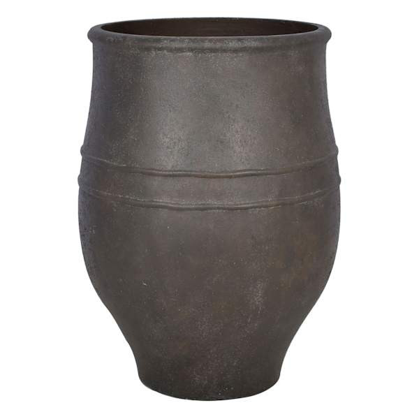 24IN Onyx Planter Black | At Home