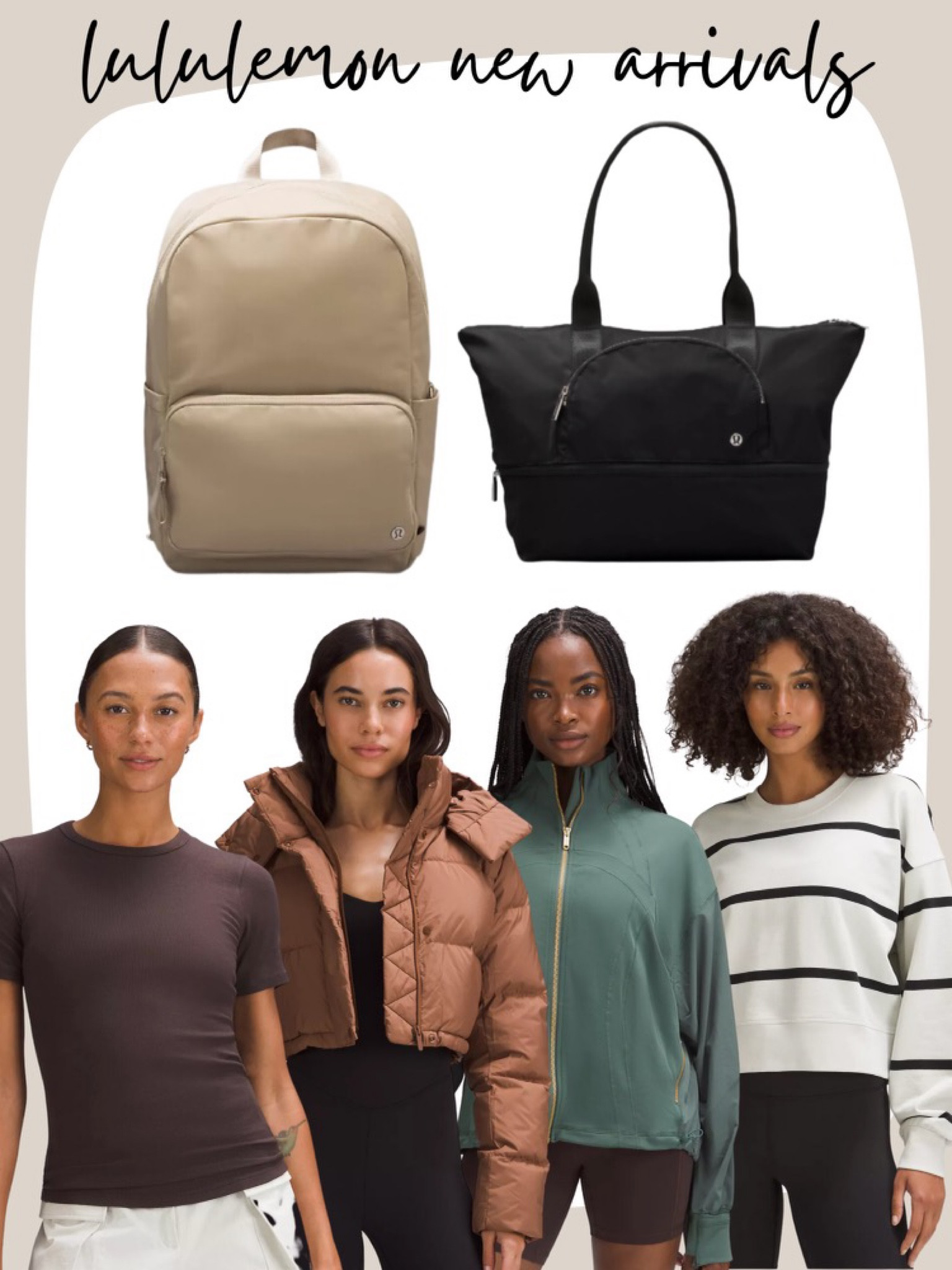 Lululemon new arrivals 😍

#LTKstyletip #LTKitbag #LTKSeasonal