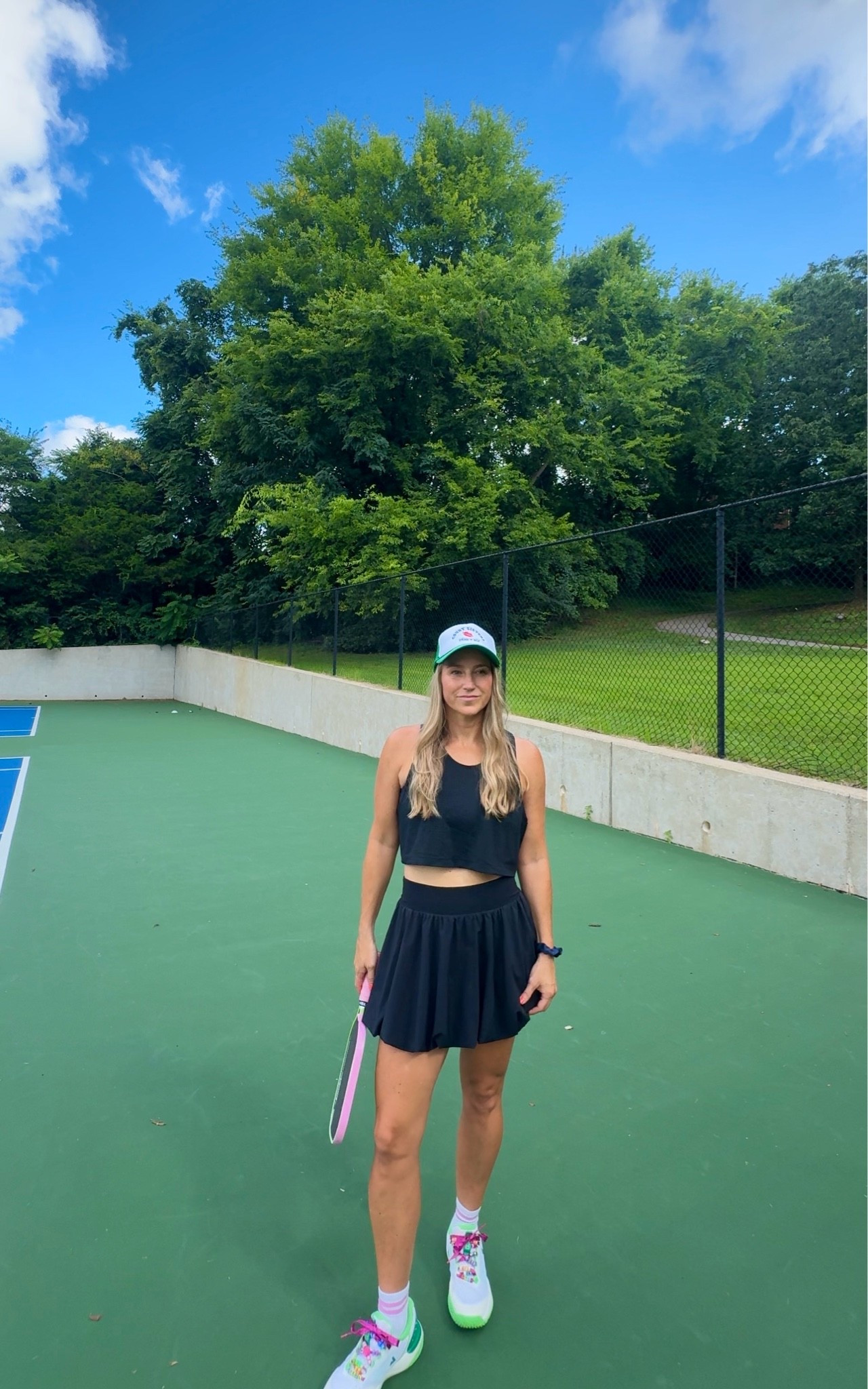 Cute bubble active skirt