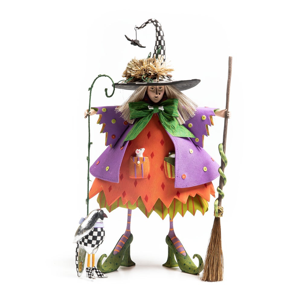 Patience Brewster Raggedy Witch Figure | MacKenzie-Childs