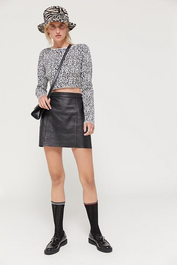 Vintage Leather Skirt | Urban Outfitters (US and RoW)
