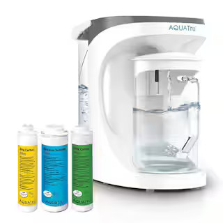 Carafe AT100 Countertop Water Purifier with Exclusive 4-Stage Reverse Osmosis Technology (No Plumbing Required) No BPA | The Home Depot