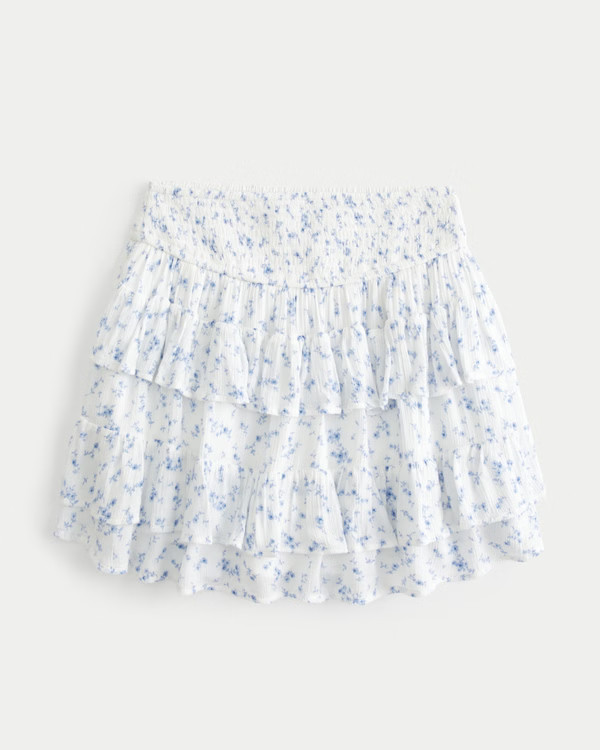 Women's Tiered Mini Skort | Women's Bottoms | HollisterCo.com | Hollister (US)