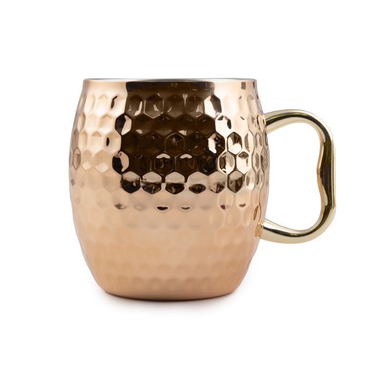 Bar340 by Cambridge 20-Ounce Copper Jumbo Insulated Copper Moscow Mule Mug | Walmart (US)