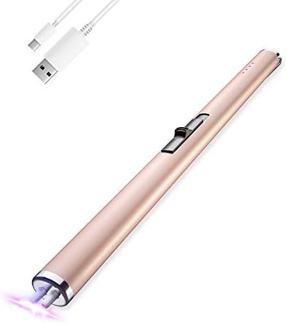 Flamgirlant Electric Lighter, Candle Lighter USB Rechargeable Battery Display, Flameless Portable... | Amazon (US)