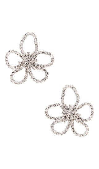 Bell Earrings in Silver | Revolve Clothing (Global)