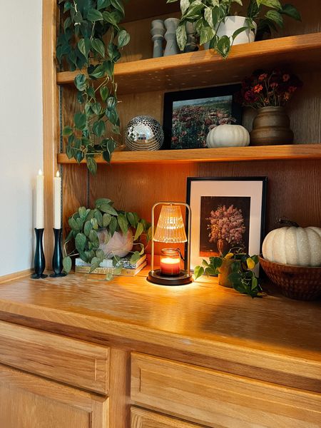 Candle warmer lamp, fall decor, Amazon find, shelf styling

#LTKhome #LTKSeasonal