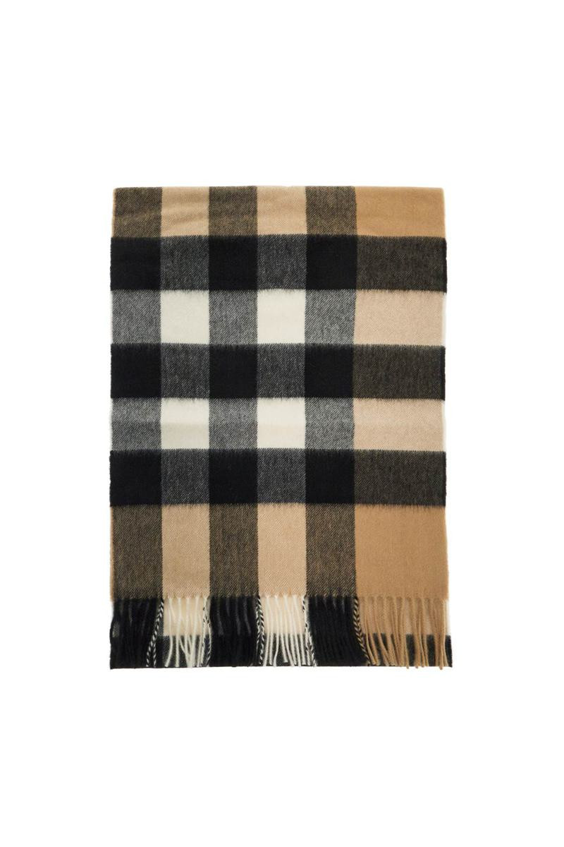 cashmere tartan scarf | Baltini
