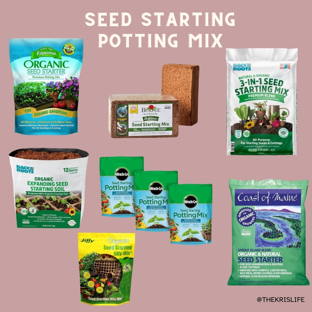 My favorite seed starting potting mixes! Now is the perfect time to get started growing your plants! 

Plants, Wellness, Spring, Gardening

#LTKSaleAlert #LTKHome #LTKdayinmylife