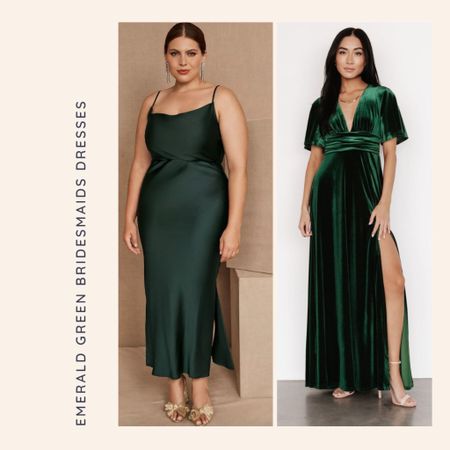 Dark Green Formal Gowns - The most romantic and flattering emerald green bridesmaids dresses, with a range of inclusive sizing and a variety of formal dress styles.


#LTKwedding #LTKSeasonal #LTKstyletip