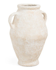 24in Paper Mache Decorative Jug With Handles | Marshalls