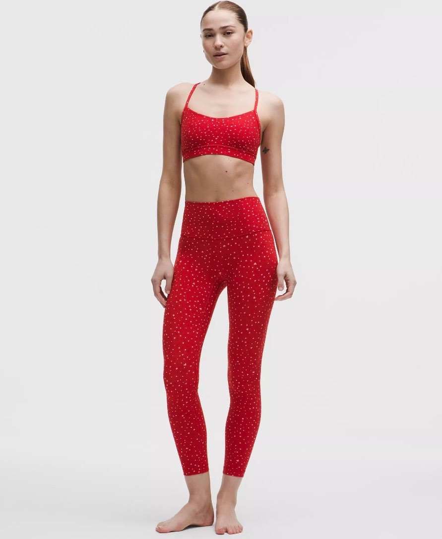 New heart print lululemon set 
Gift idea 
@lululemon 

#LTKootd #LTKValentine