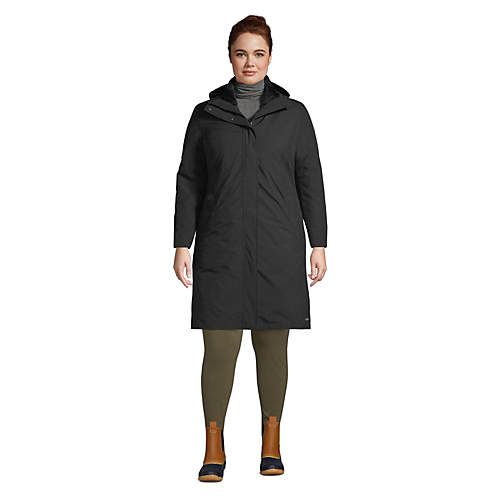 Women's Plus Size Insulated 3 in 1 Primaloft Parka | Lands' End (US)