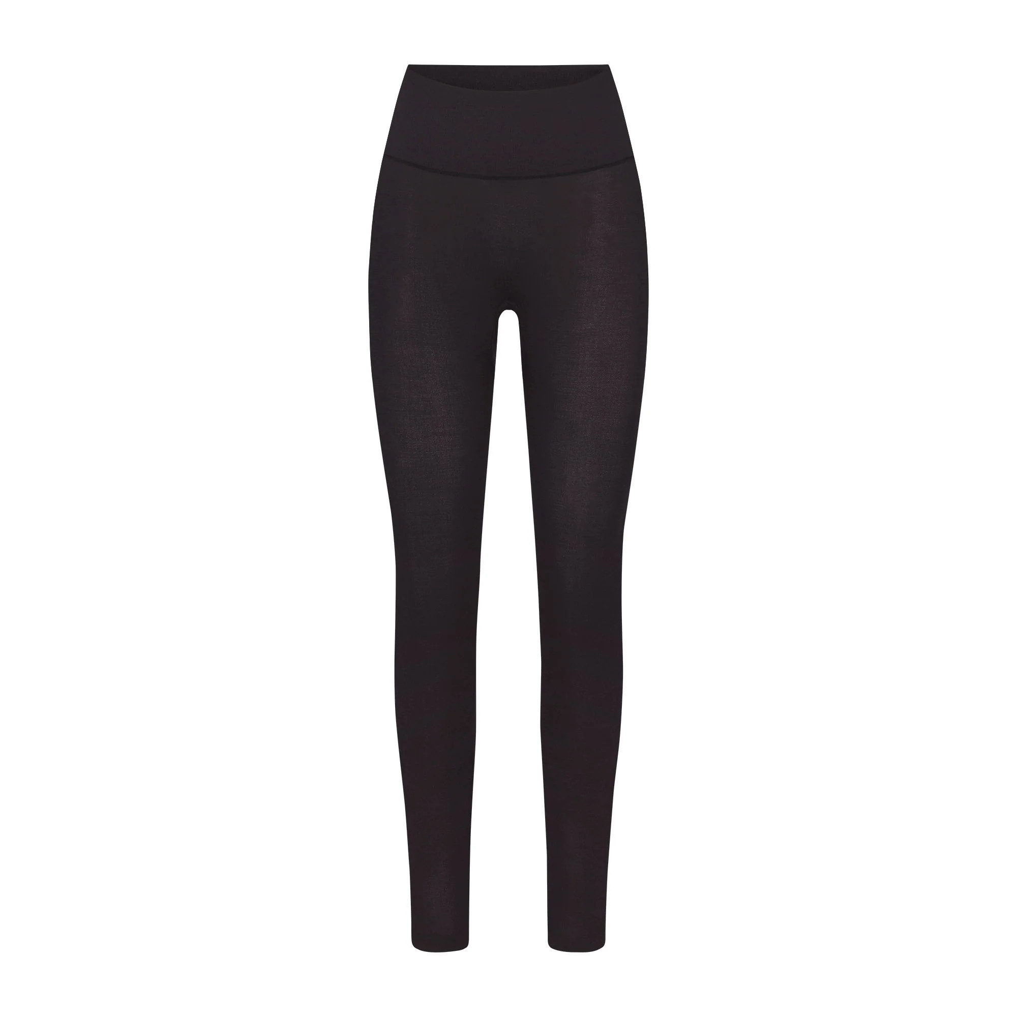 WOOL RIB HIGH-WAISTED LEGGING | OBSIDIAN | SKIMS | SKIMS (US)