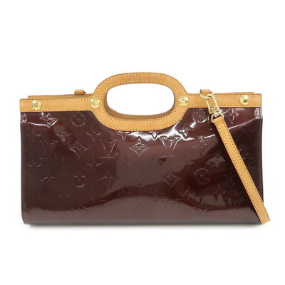 Auth Louis Vuitton Monogram Vernis Roxbury Drive Bag Amarante M91995 Used F/S | eBay | eBay US