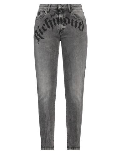 John Richmond Woman Jeans Grey Size 29 Cotton, Polyester, Elastane | YOOX (US)