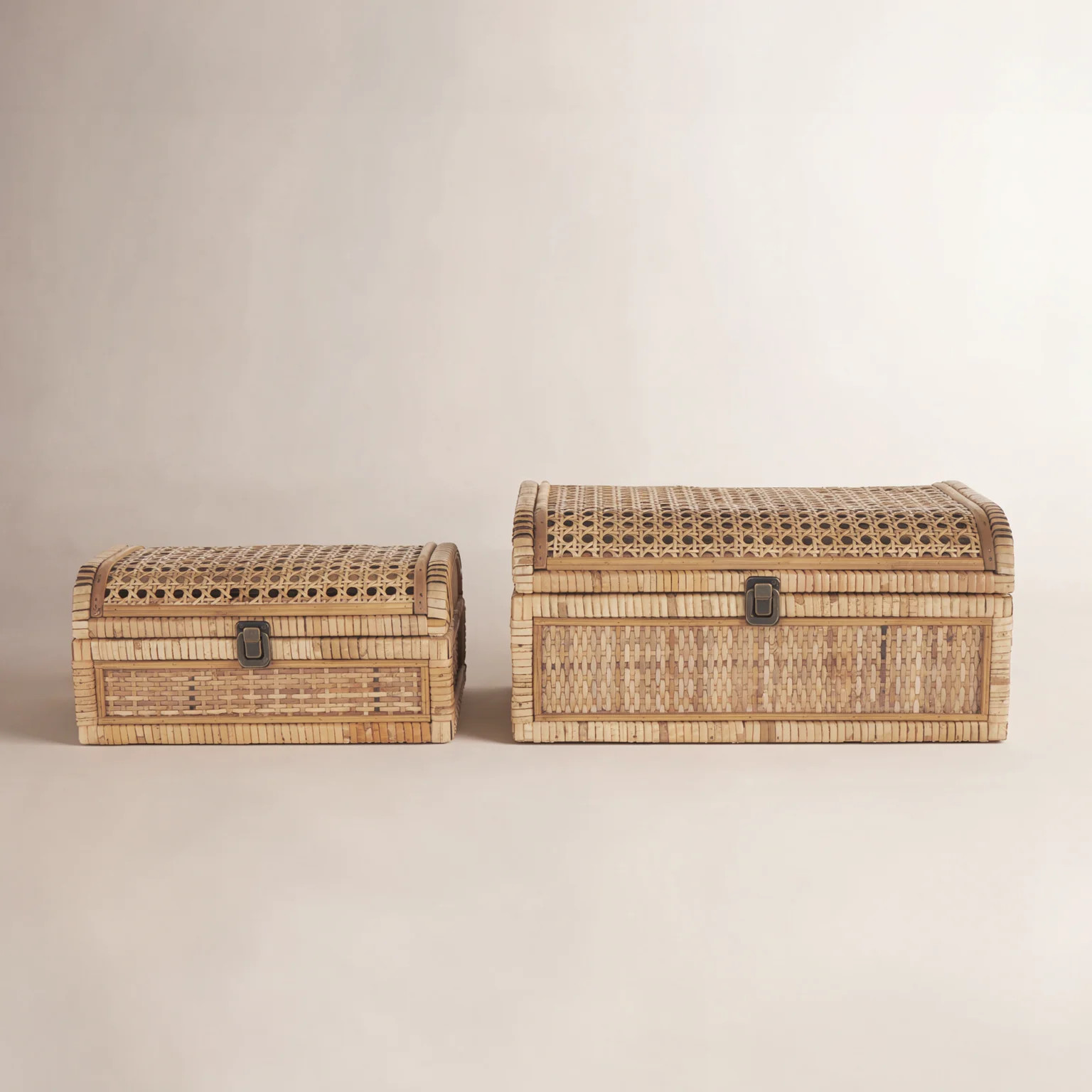 Rattan Woven Storage Box Set | Birch Lane