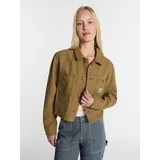 Kacey Lee Women's Cropped Chore Jacket, Sizes XS-XXL | Walmart (US)