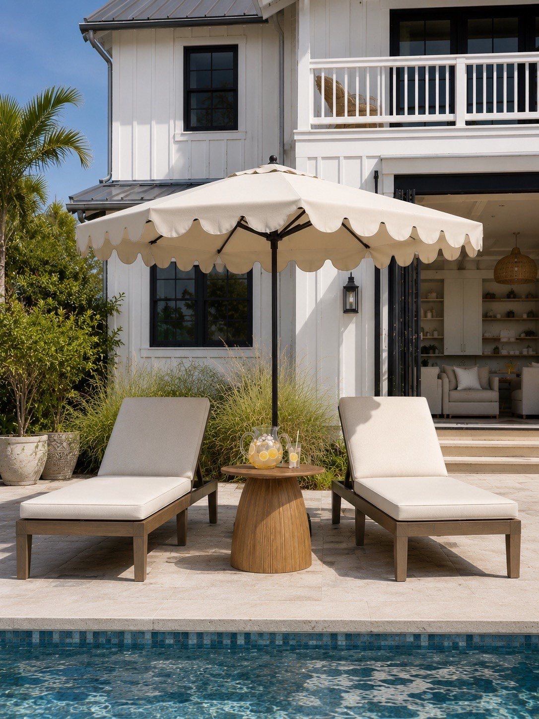 RUN — Amazon Limited Time Deals Are TOO Good ☀️

This scalloped 10 ft umbrella is a limited time deal, the loungers are an Amazon’s Choice favorite with 100+ bought recently, and the outdoor side table is also on sale. Such a beautiful setup for creating that relaxed resort-style patio look this summer. 

Follow @farmtotablecreations on Instagram for more home finds and styling inspiration. 

#patiofurniture #poolside #outdoorliving #loungers #summerdecor

poolside patio | scalloped umbrella | outdoor loungers | patio furniture | summer patio | resort style patio | outdoor side table | backyard inspiration | neutral patio | patio refresh | amazon outdoor finds | outdoor decor | poolside setup | patio season | luxury outdoor look | summer hosting | backyard goals | outdoor styling | patio sale | outdoor furniture finds | patio inspiration | outdoor umbrella | neutral outdoor decor | cozy patio | backyard patio

#LTKSeasonal #LTKHome #LTKSaleAlert