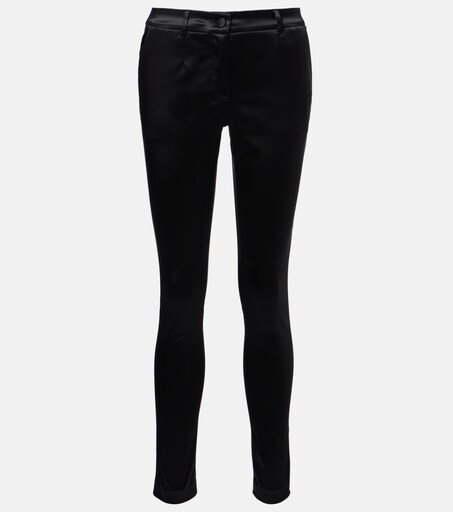 Satin skinny pants | Mytheresa (UK)