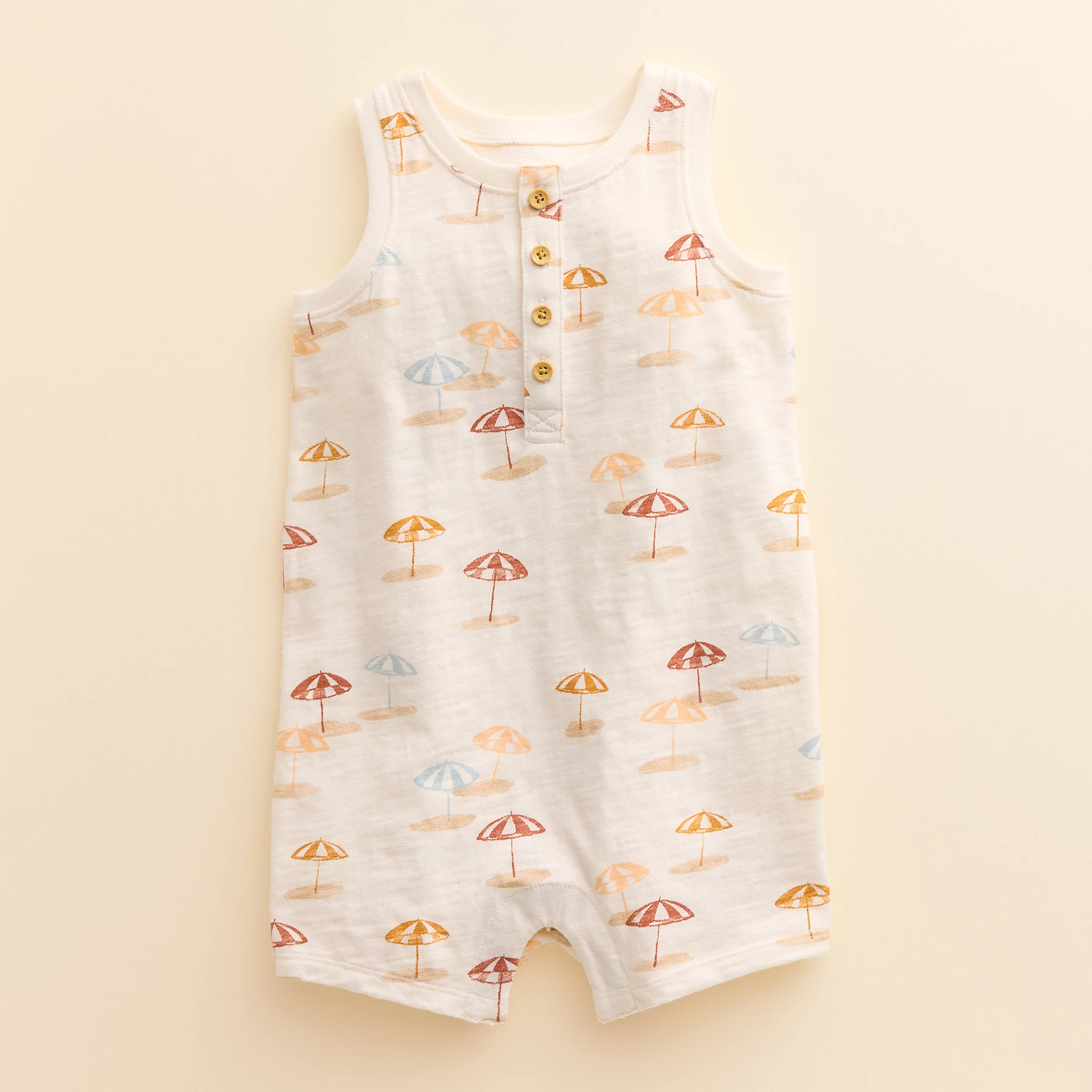 Baby Little Co. by Lauren Conrad Organic Henley Tank Romper | Kohl's