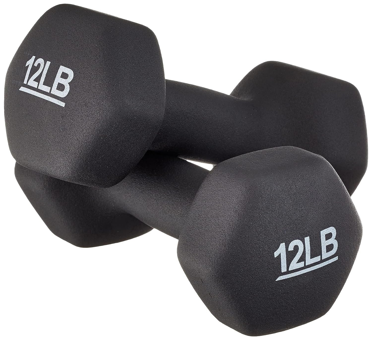 Amazon Basics Neoprene Dumbbell Hand Weights for Exercise and Muscle Toning | Amazon (US)