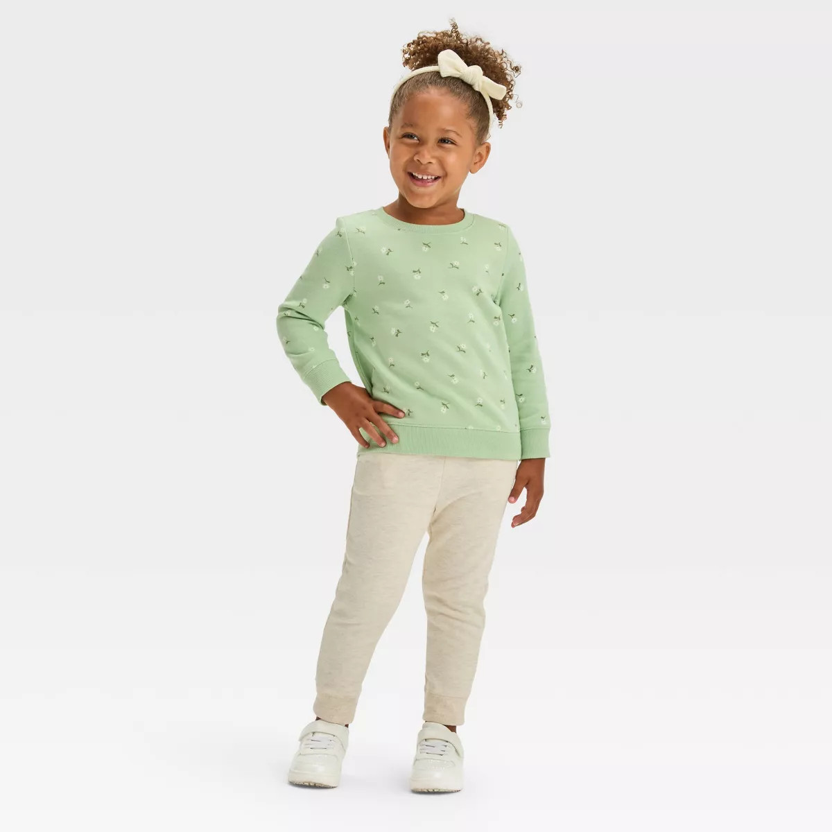 Toddler Girls' Fleece Pullover Sweatshirt - Cat & Jack™ | Target