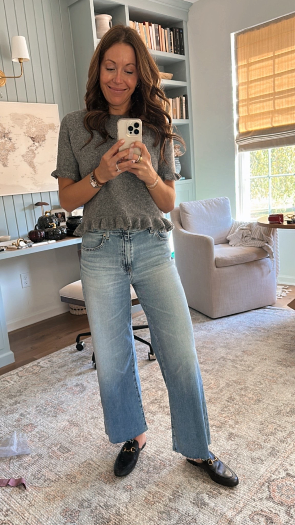 Still living in these AG jeans and cute Zara sweater! Perfect for warmer fall days but also not too bulky to layer under a coat. 

#LTKFindsUnder50 #LTKSeasonal #LTKSaleAlert
