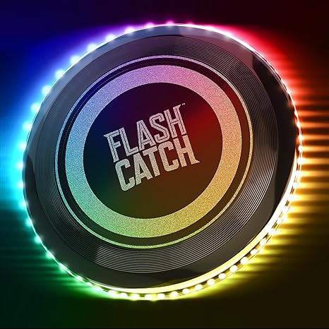 Light-up Flying Disc - Rechargeable, Multi Color, Motion Activated Frisbee - Teen Boy Gifts - Coo... | Amazon (US)